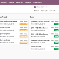 Odoo 生產製造管理 - 製造 + 維修 + 產品生命週期 + 品管