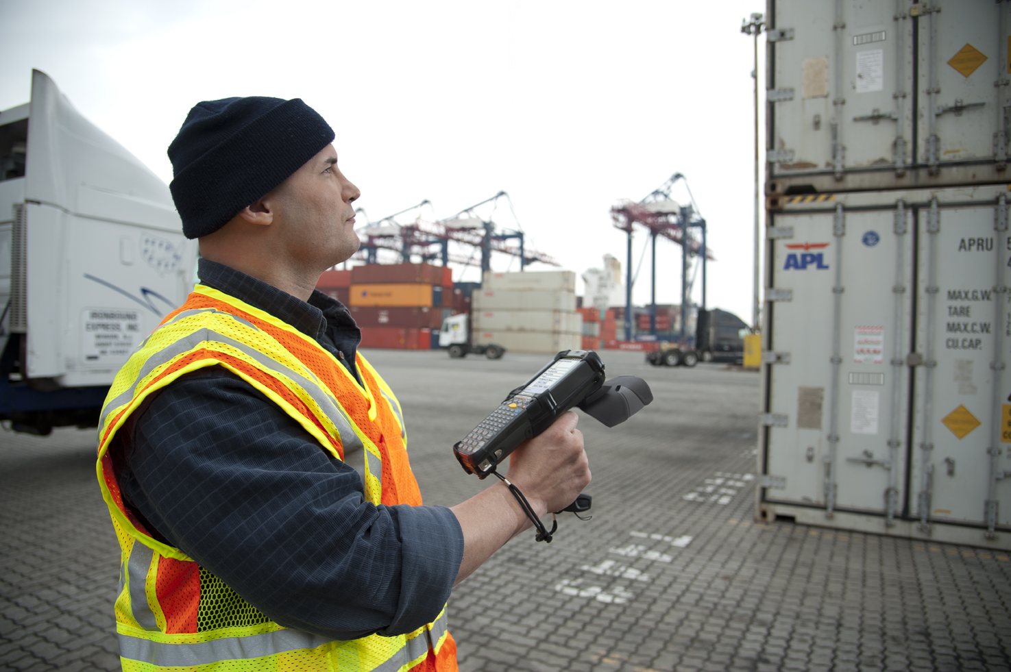 MC9190Z 貨櫃檢查應用