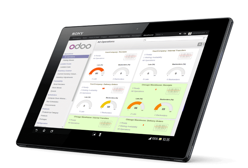 Odoo ERP 倉儲批號追蹤