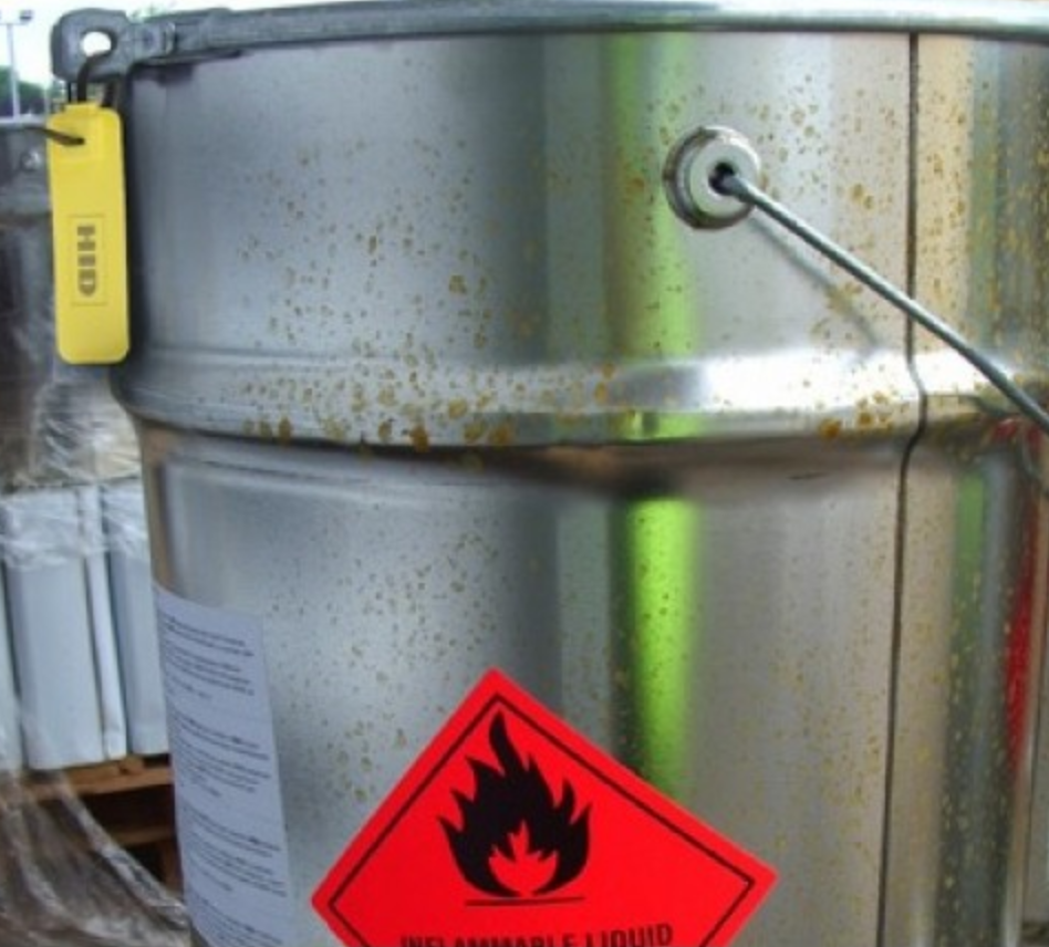 UHF RFID 束帶型標籤管控危險易燃品