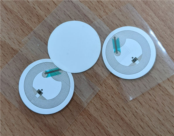 HL008 NFC 13.56MHz HF RFID 圓形貼紙標籤