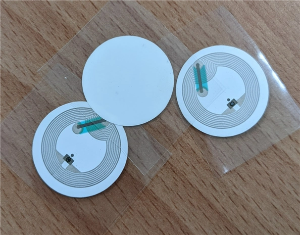 HL008 NFC 13.56MHz HF RFID 圓形貼紙標籤