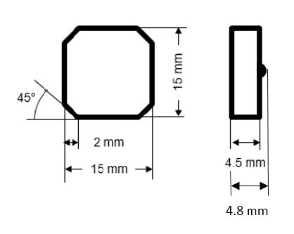 RC700M UHF RFID 標籤尺寸大小