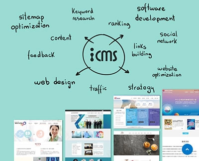 iCMS 網站內容管理平台 解決方案 - 快速專業網站設計服務